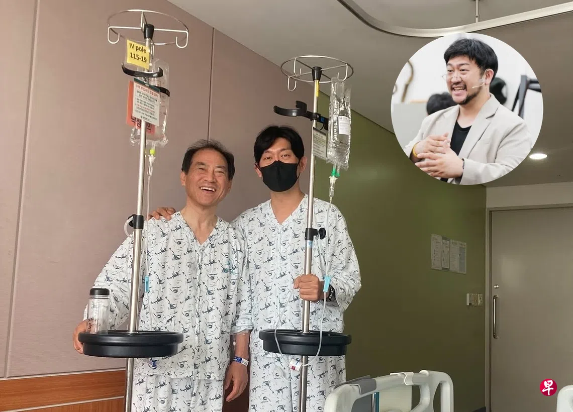 爸爸捐出肾脏 韩星李韩日得知后愧疚放声大哭