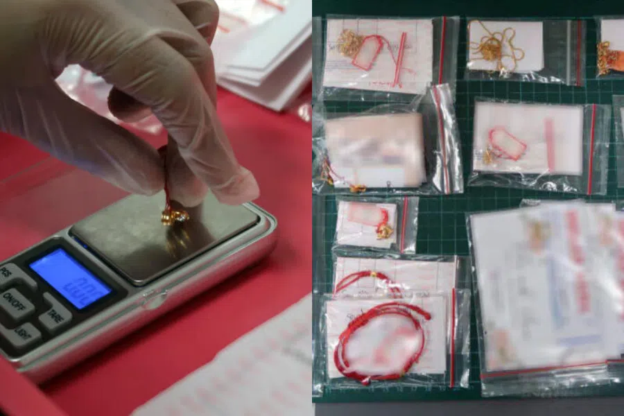 服装和配饰是常见的漏税物品之一。（新加坡关税局提供）