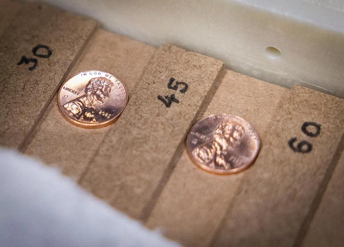 铸造成本高于面值美国一美分硬币正式停产| 联合早报