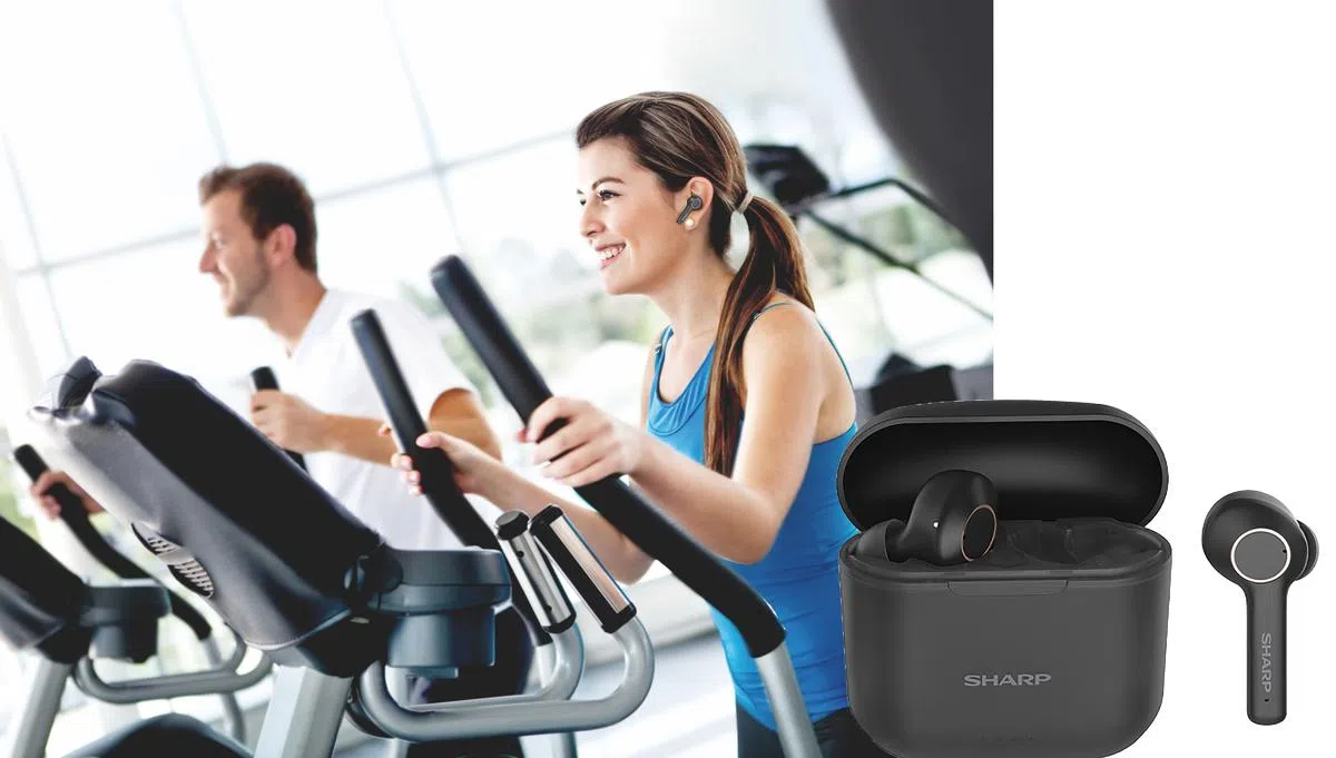 HP-TW30达到IPX4防水标准，适合运动时使用。（照片由厂商提供）