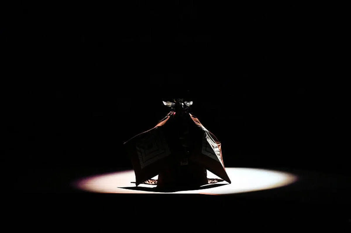 中国网民吐槽“阴间味”太重的其中一个表演节目。（路透社） 