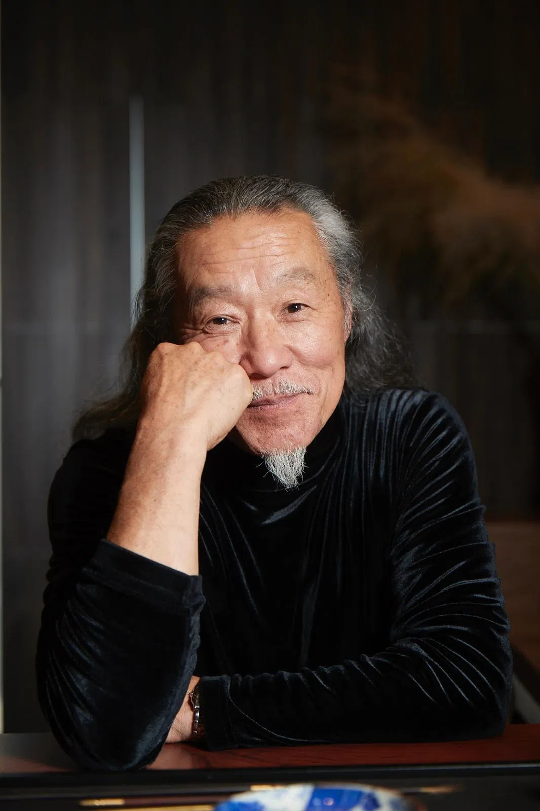 对喜多郎而言，头发等同于他的“天线”，用作捕捉能量。（受访者提供）