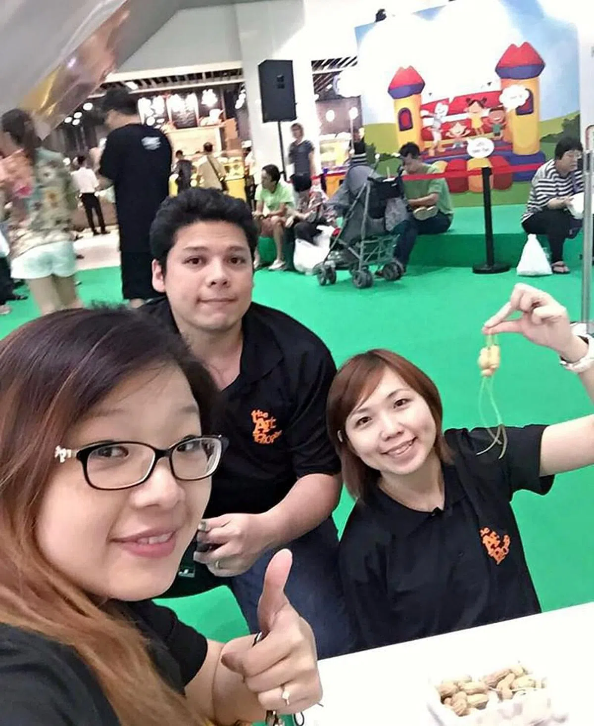 洪惠菁（左起）、Xavier以及苏心怡。（图/受访者提供）