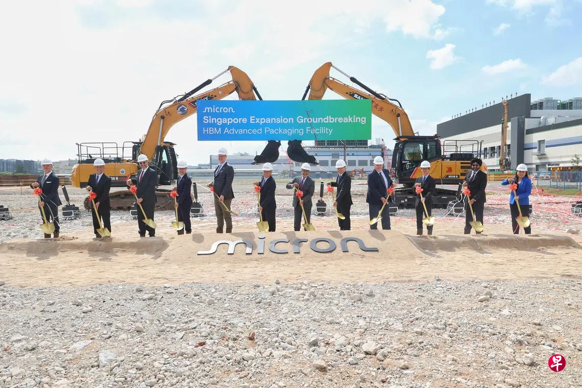 美光科技在新加坡投资95亿元设厂未来创造3000个职位| 联合早报