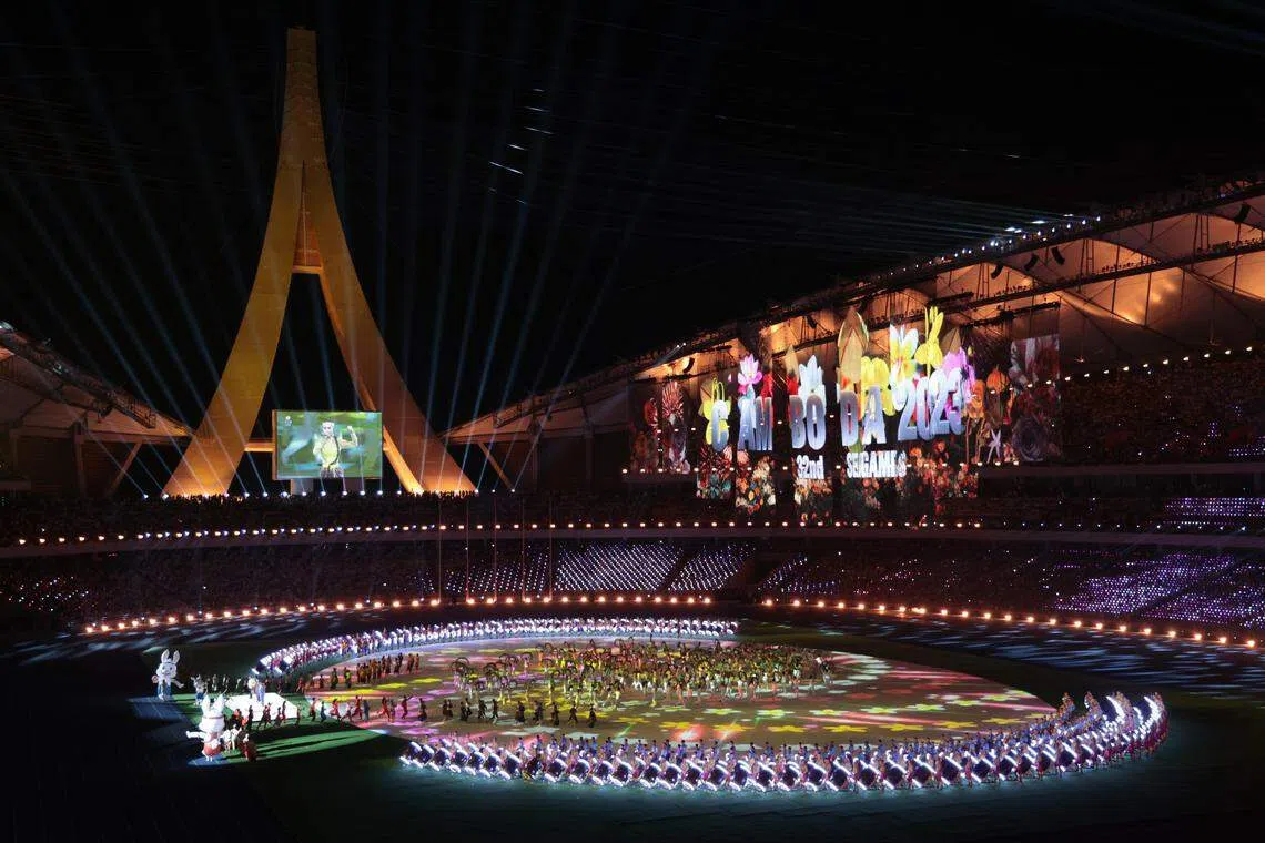 首次举办东运会，柬埔寨用尽心思。（李冠卫摄）