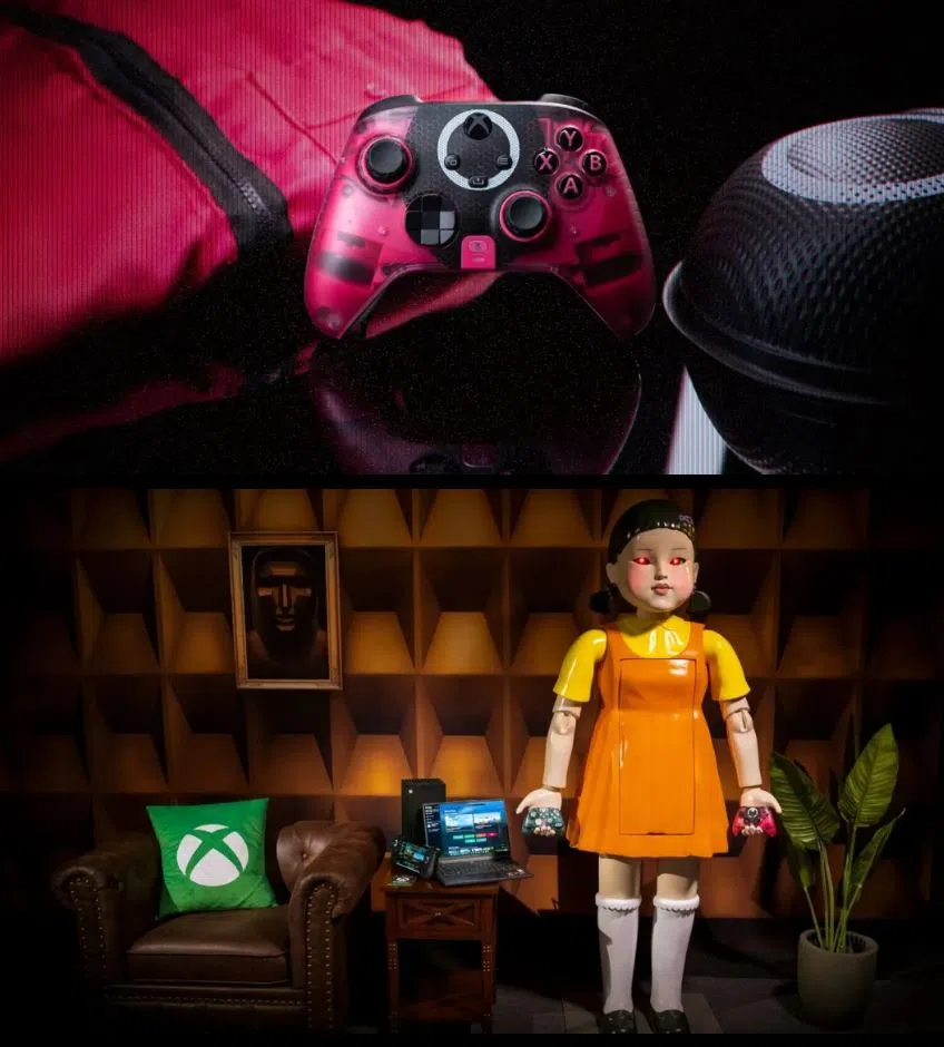 Xbox手柄灵感来自粉色蒙面人。（互联网）