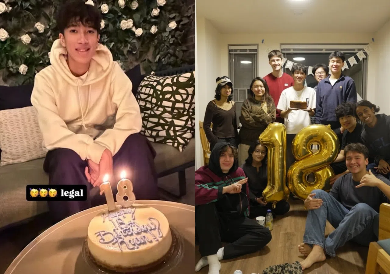 刚过18岁生日的李立仁获纽约大学艺术学院录取。（互联网）