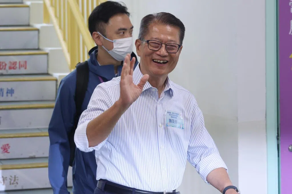 陈茂波：香港上半年经济增长强于预期 将上调全年增长预测
