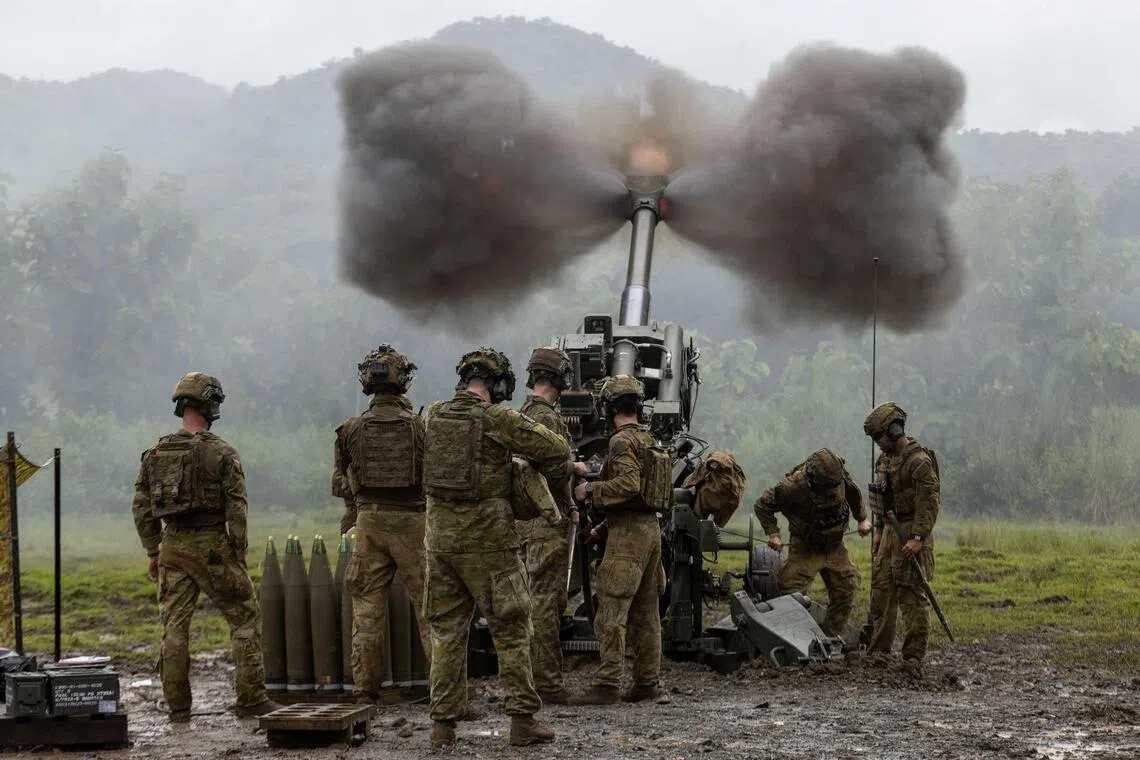 小马可斯要军队能单独捍卫国家至少一个月