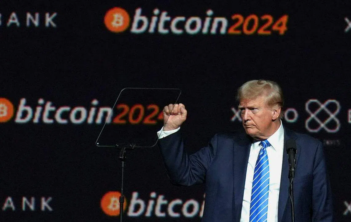 特朗普：美国须主导加密货币领域否则中国将主导| 联合早报