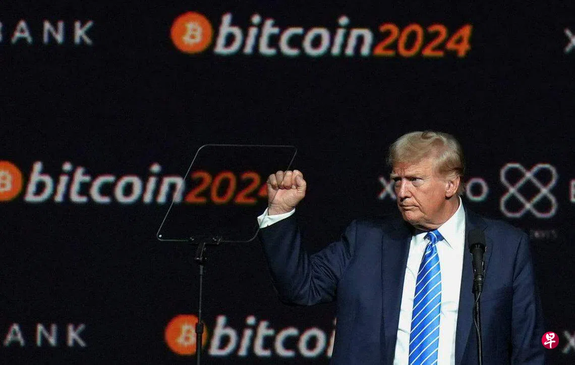 特朗普：美国须主导加密货币领域否则中国将主导| 联合早报