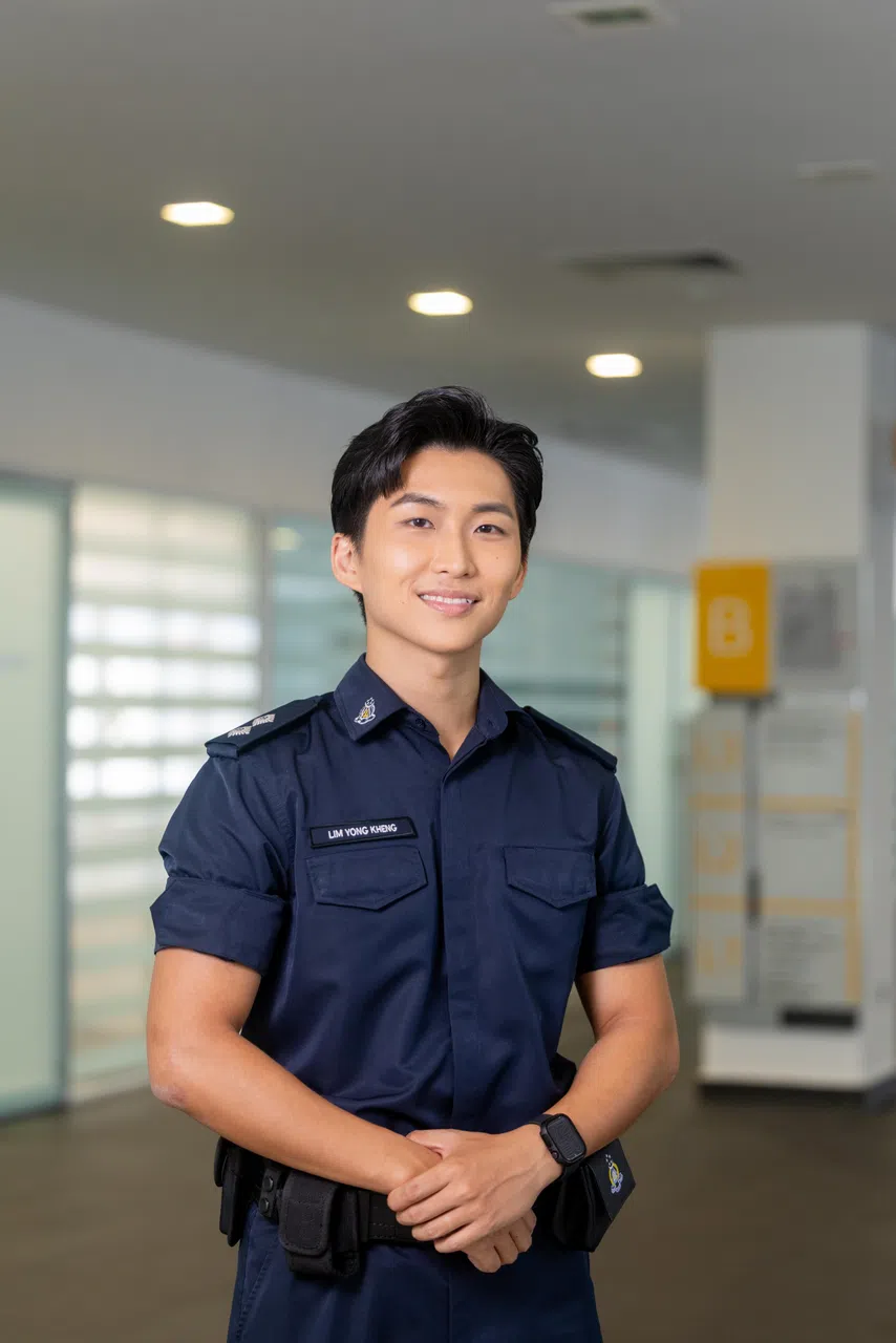 杨岳翰首次担任男主角。（吴先邦摄）