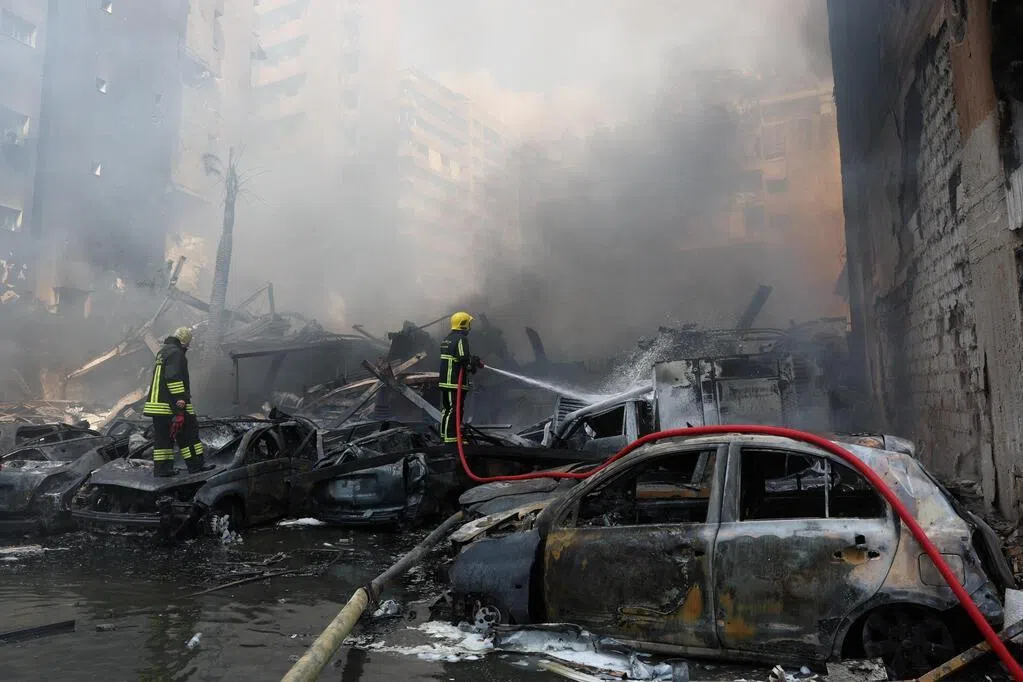 以军对黎巴嫩实施伊朗战争以来最大规模打击