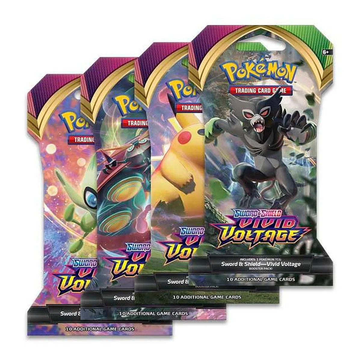 宝可梦散包卡片“Booster Pack”以盲盒形式呈现，拥有一定概率抽中稀有卡（图/宝可梦官网）.