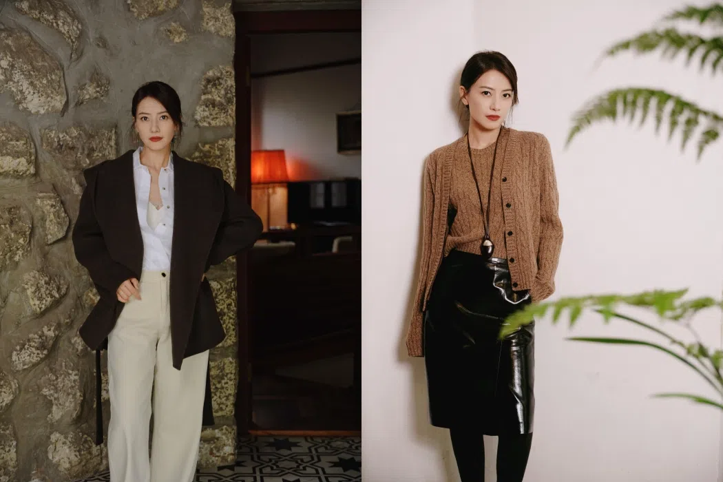 edition品牌代言人中国影星高圆圆，展示新季穿搭。（品牌提供）