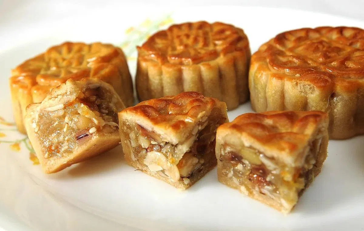 五仁月饼是许多长辈的最爱。（档案照）