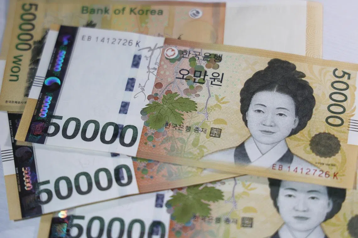 韩国戒严令重挫韩元币值| 联合早报