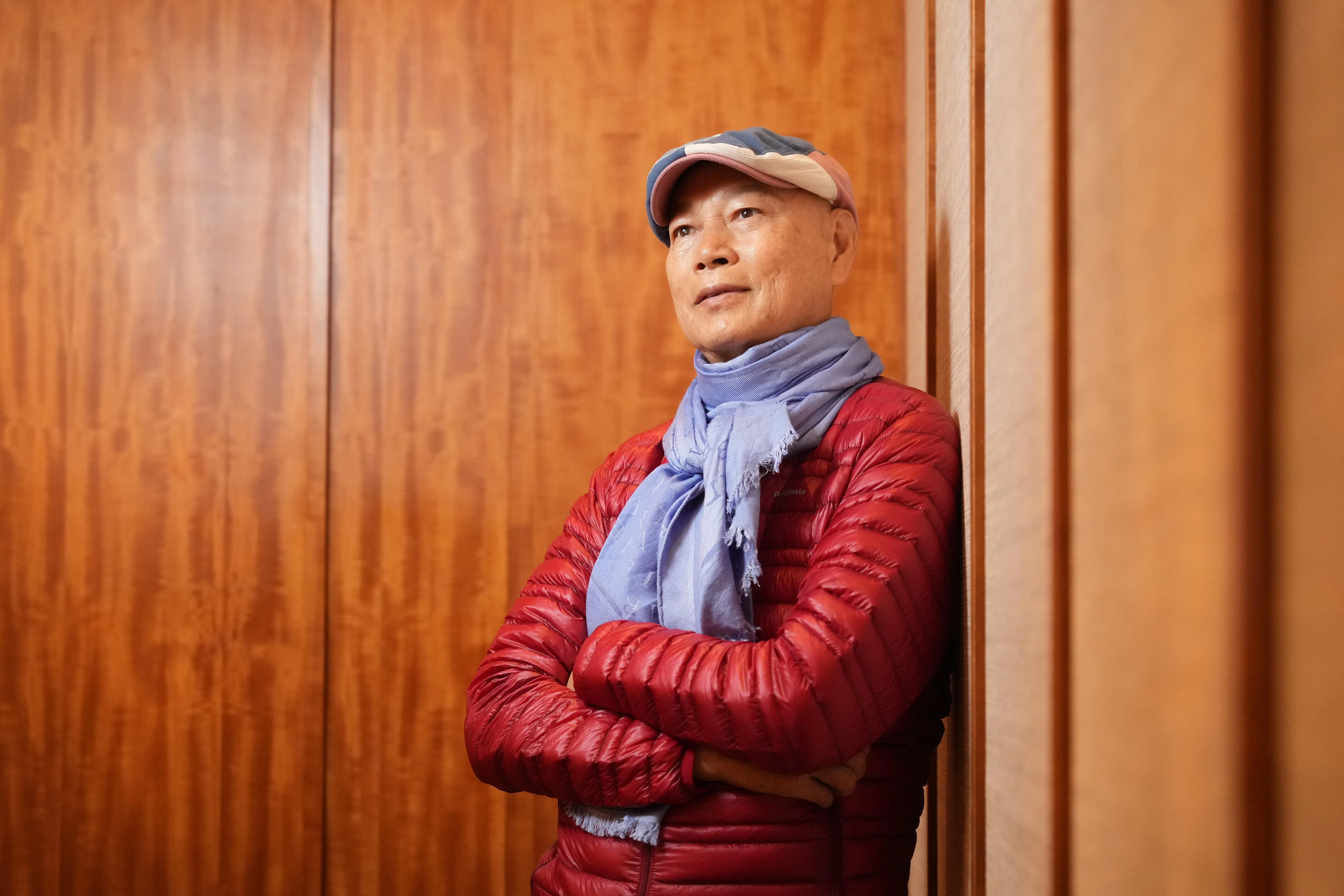 罗家英坦言没有儿女是遗憾，但正因如此，他离开时可了无牵挂。（谢智扬摄）