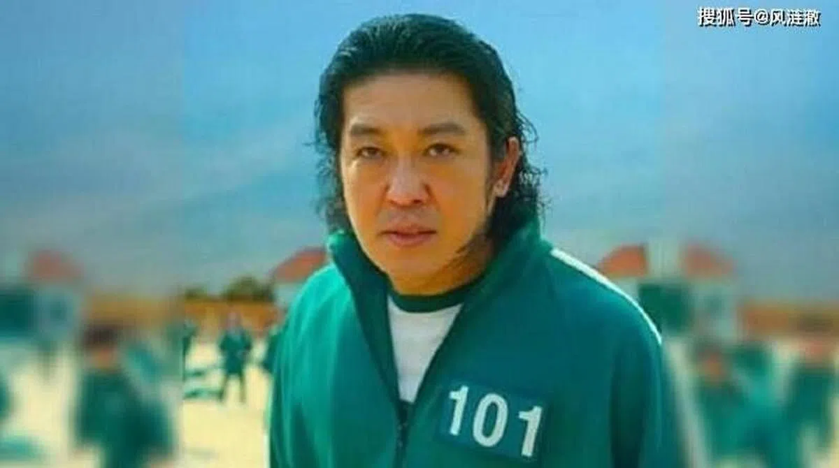 《鱿鱼游戏》的许城泰在荧幕上常演恶人。（互联网）