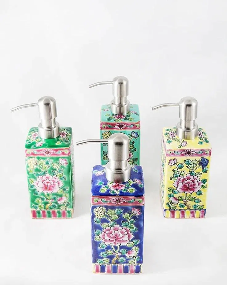 Joot液体肥皂容器展示土生华人陶瓷器皿美学。（取自Therapy Market网站）