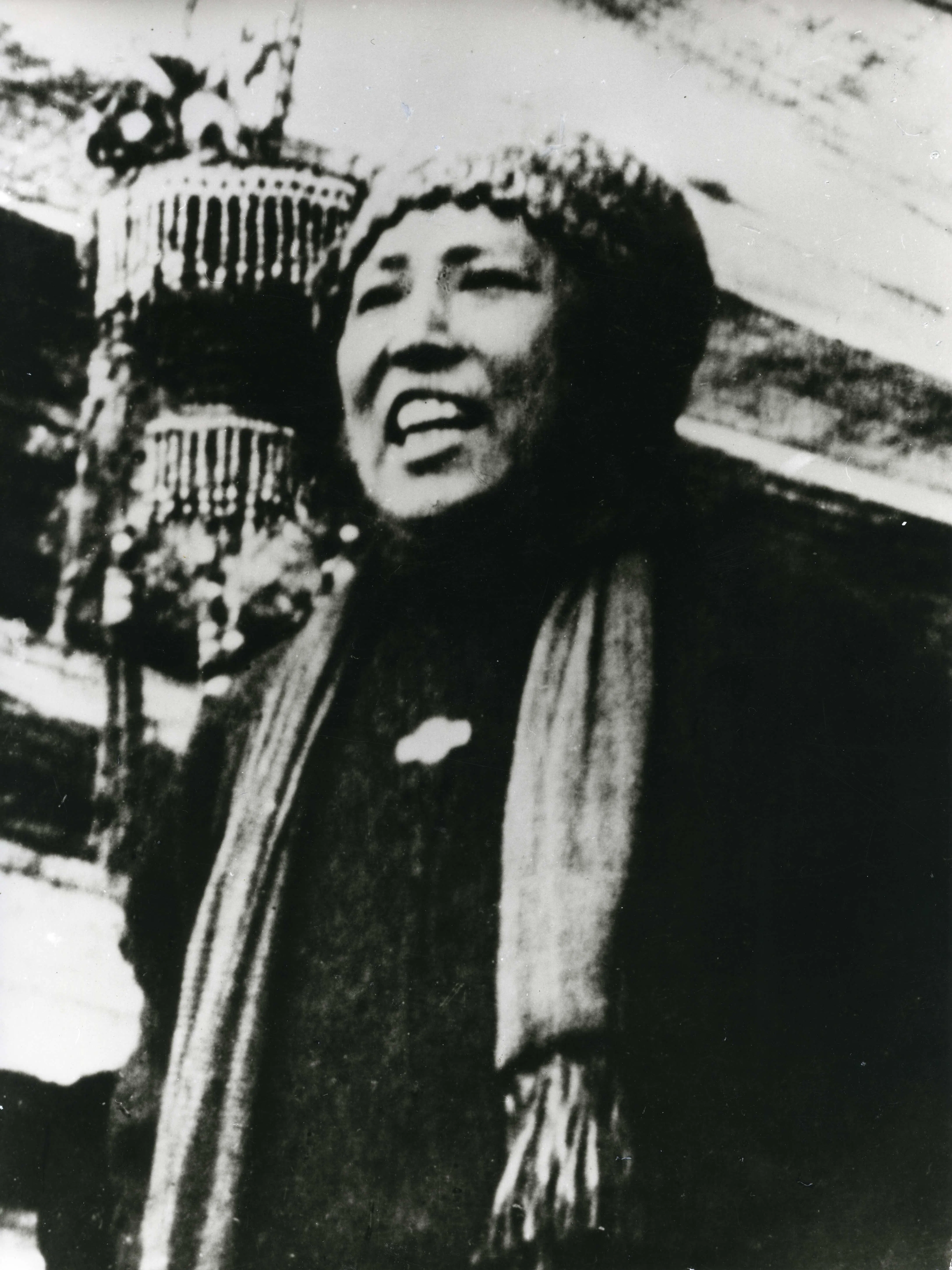 1926年12月的何香凝。（何香凝美术馆提供）