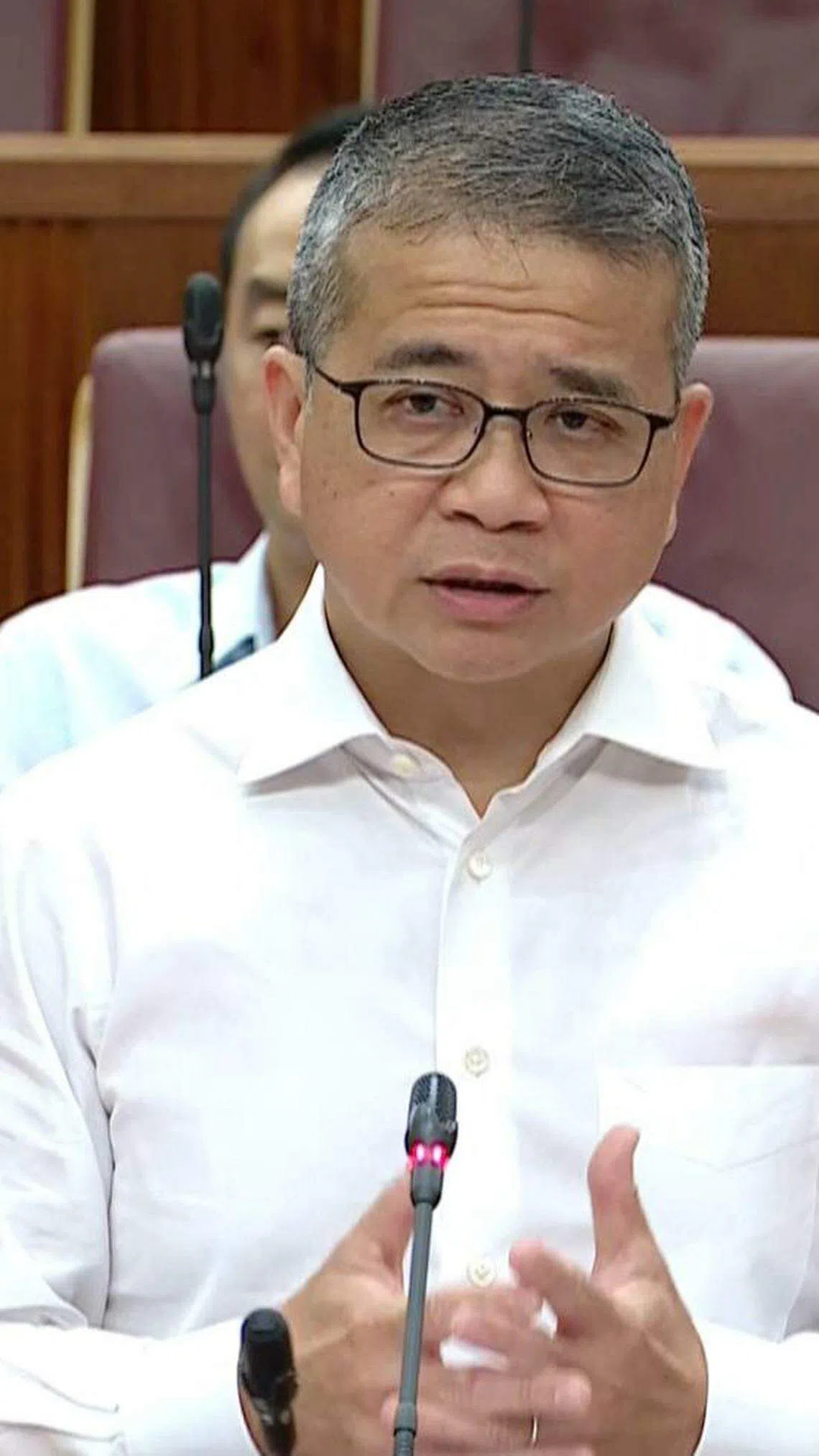 唐振辉：预算案声明宣布了我们将加倍努力推动艺术领域的转型，比如在未来四年投入1亿元支持新加坡艺术拓展蓝图。（gov.sg视频截图）