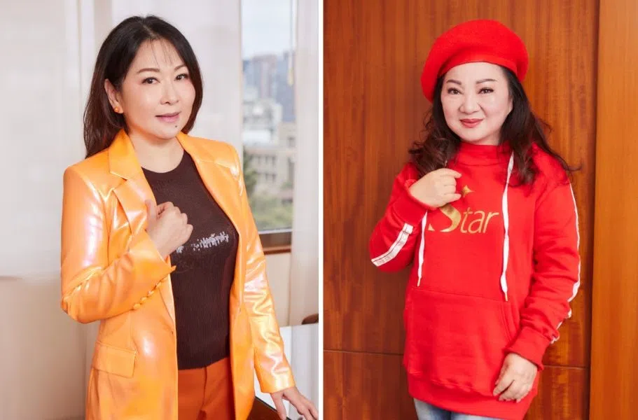张秀卿（左图）小时收了红包后会和玩伴小赌一下，白冰冰（右图）童年家境清贫，过年都没新衣。（创时代提供）
