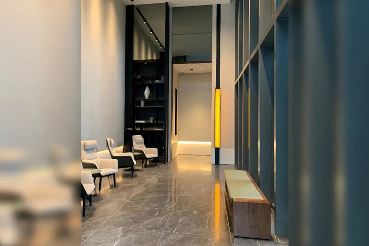 专属三卧室单位的私人电梯，让住户享有更多隐私。（图/星狮地产提供）