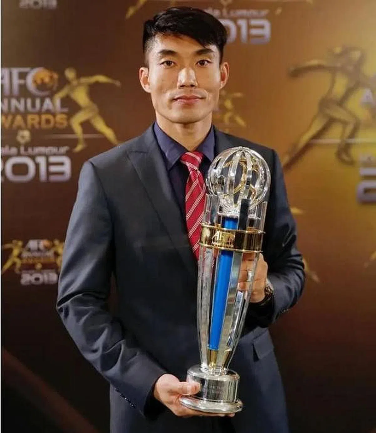 2013年当选亚洲足球先生的郑智身价上千万。（互联网）