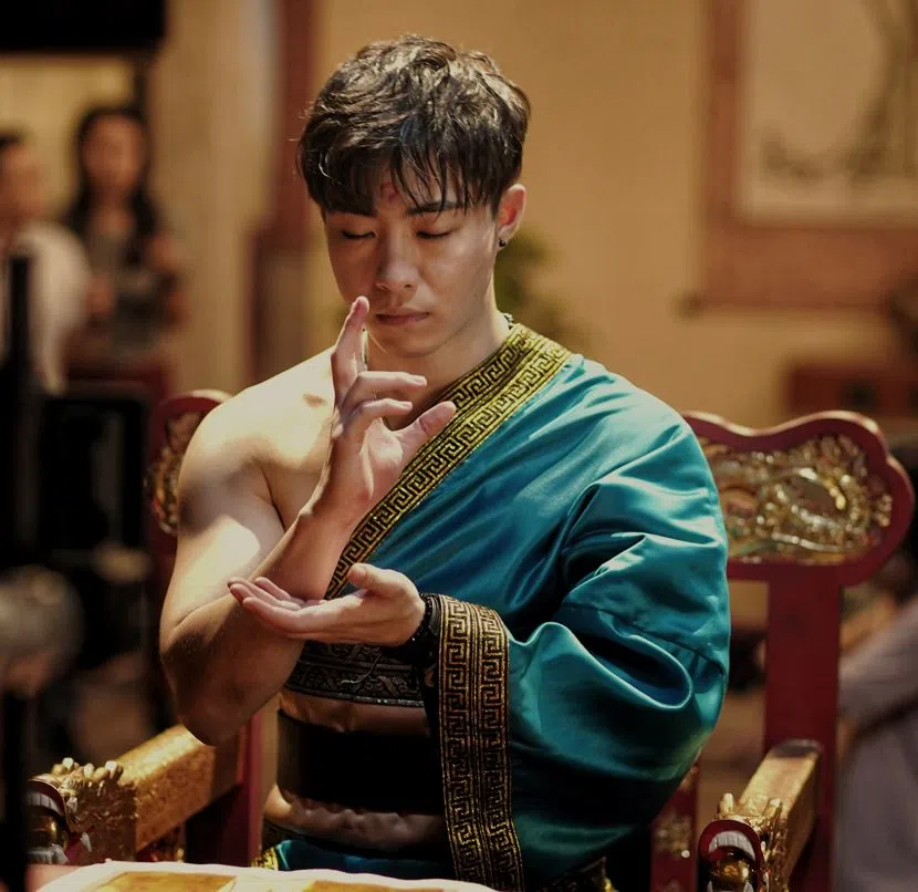 宗子杰在电影《流氓驱魔师》中挑大梁。（档案照）