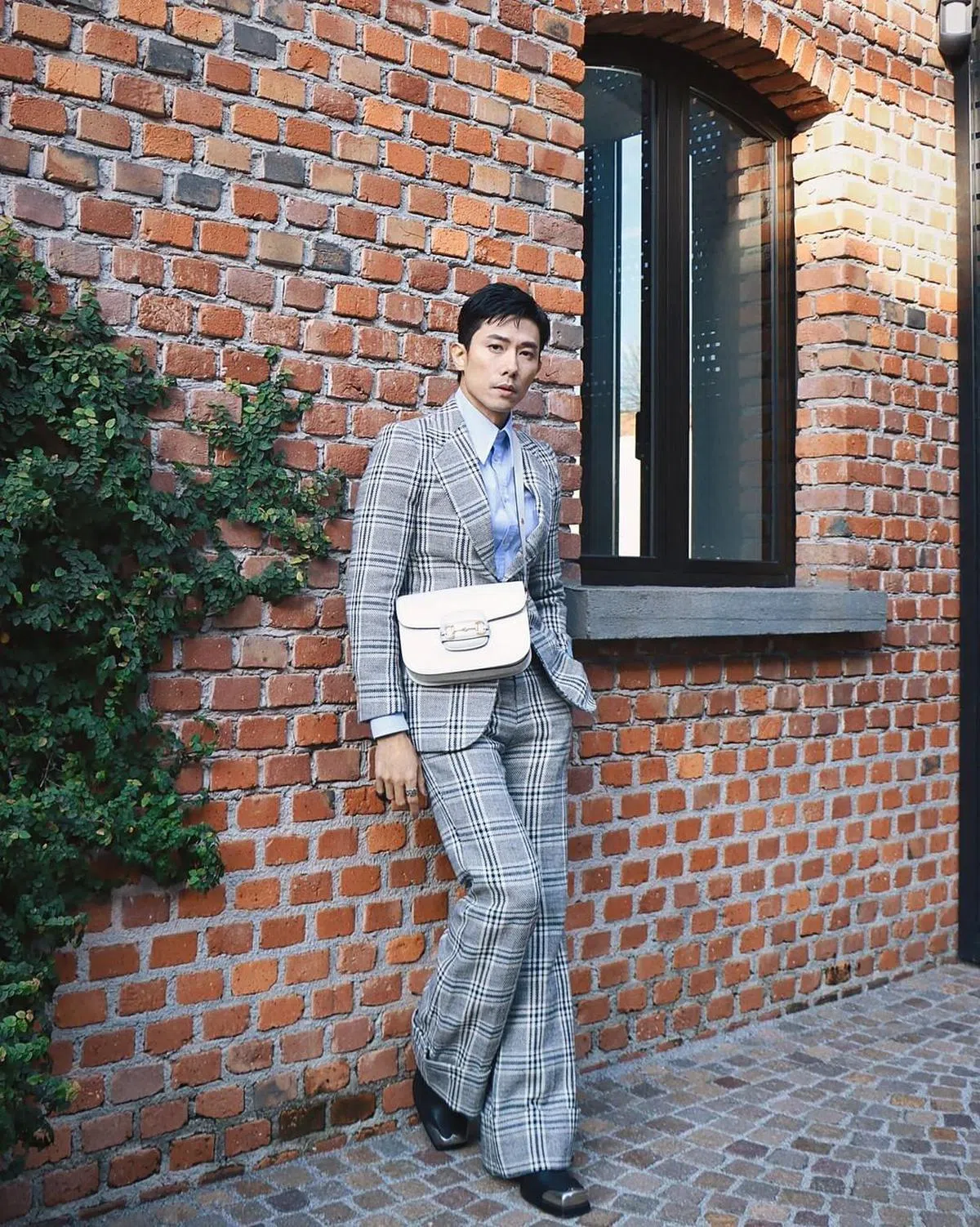 这趟的时尚周之行让陈泂江大开眼界。（取自艺人IG）