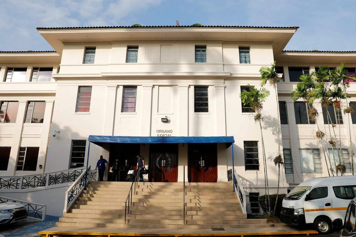 巴拿马法院于4月间展开“巴拿马文件”一案的审讯。（路透社）