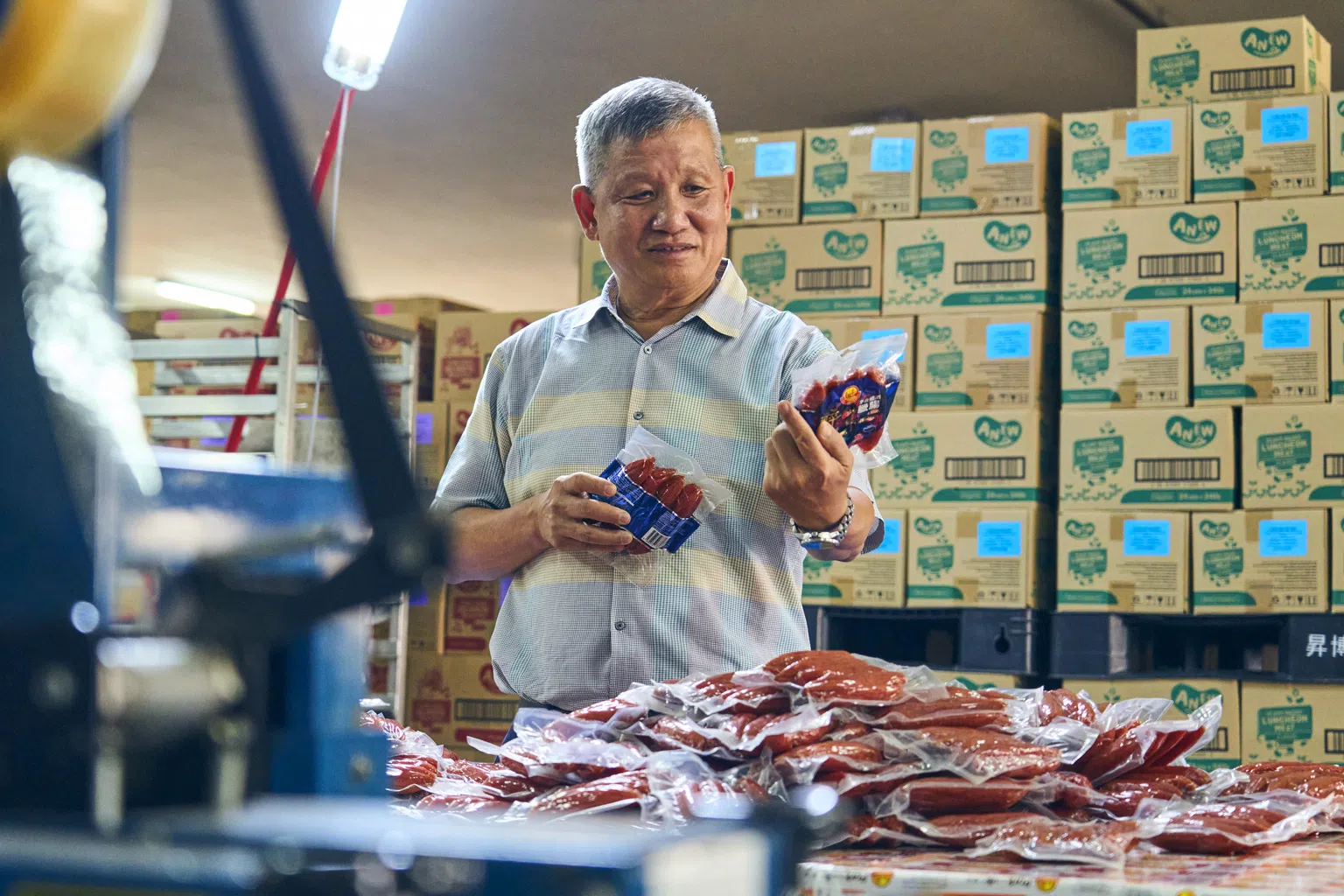 王美集表示，通过企发局企业发展计划的协助，OTS制定了一套能降低其碳足迹的可持续发展策略。（图/新报业媒体）