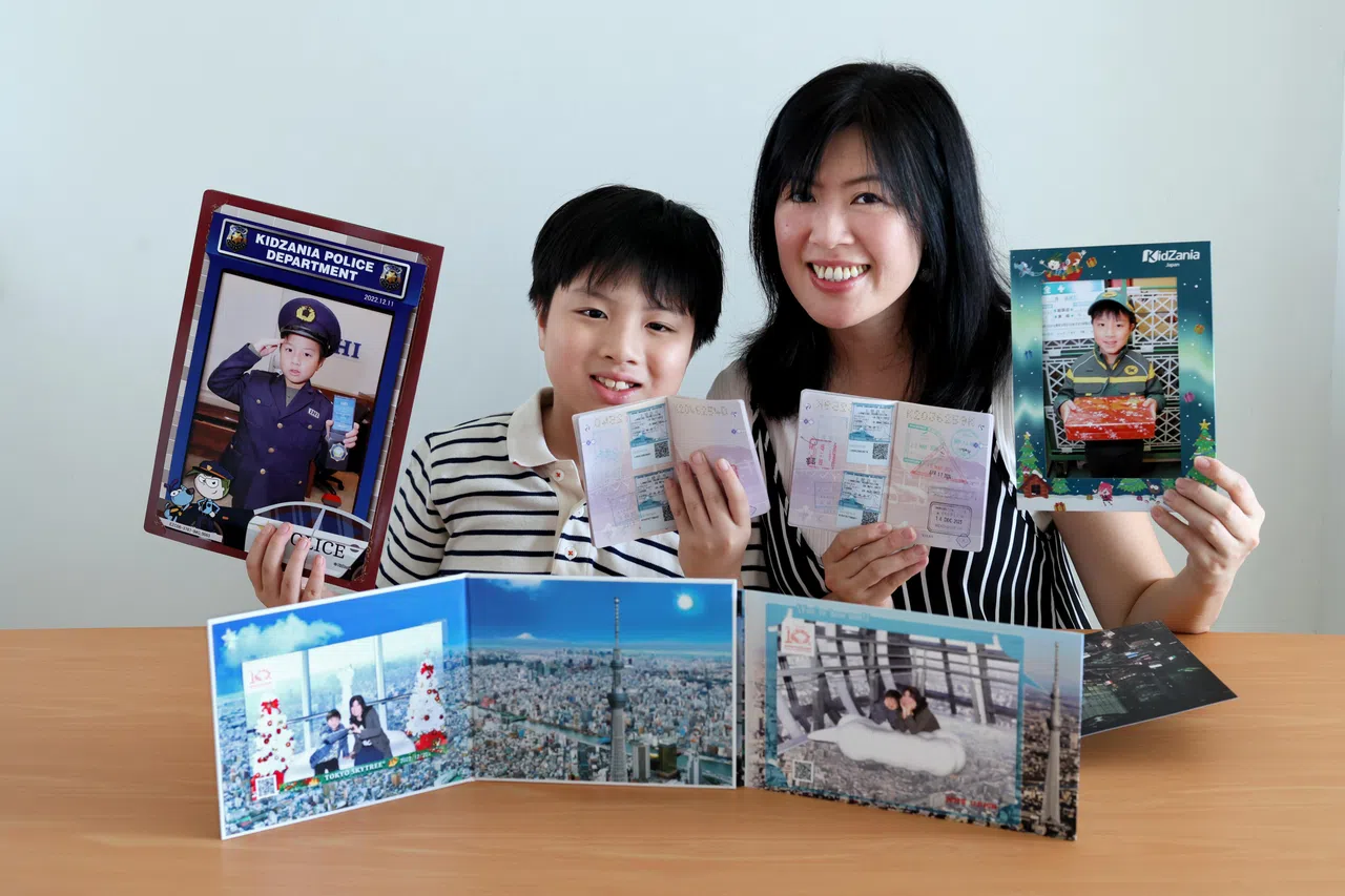 吴慧珊分享，妈妈带孩子去旅行，过程中一定要放松心态，保持开心心情，享受亲子时光。（龙国雄摄）