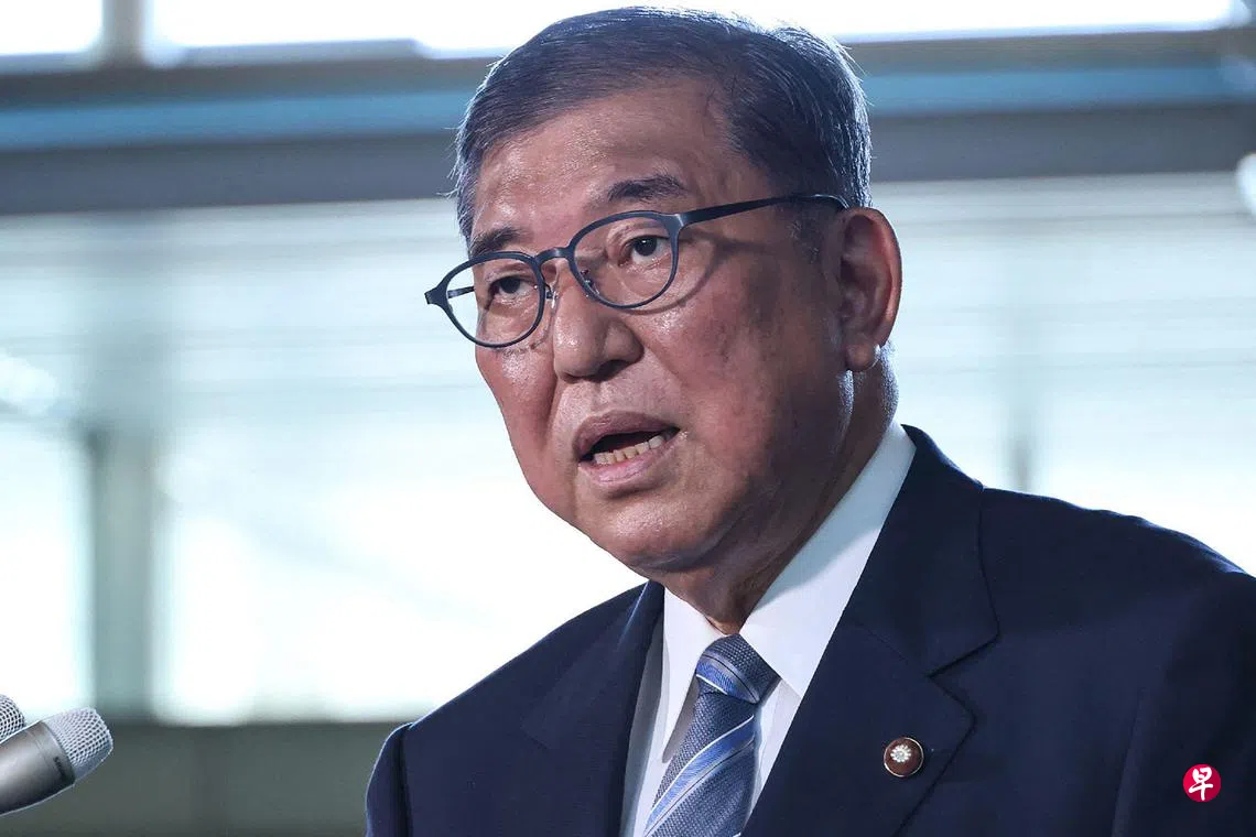 日本首相石破茂驳斥辞职传闻| 联合早报