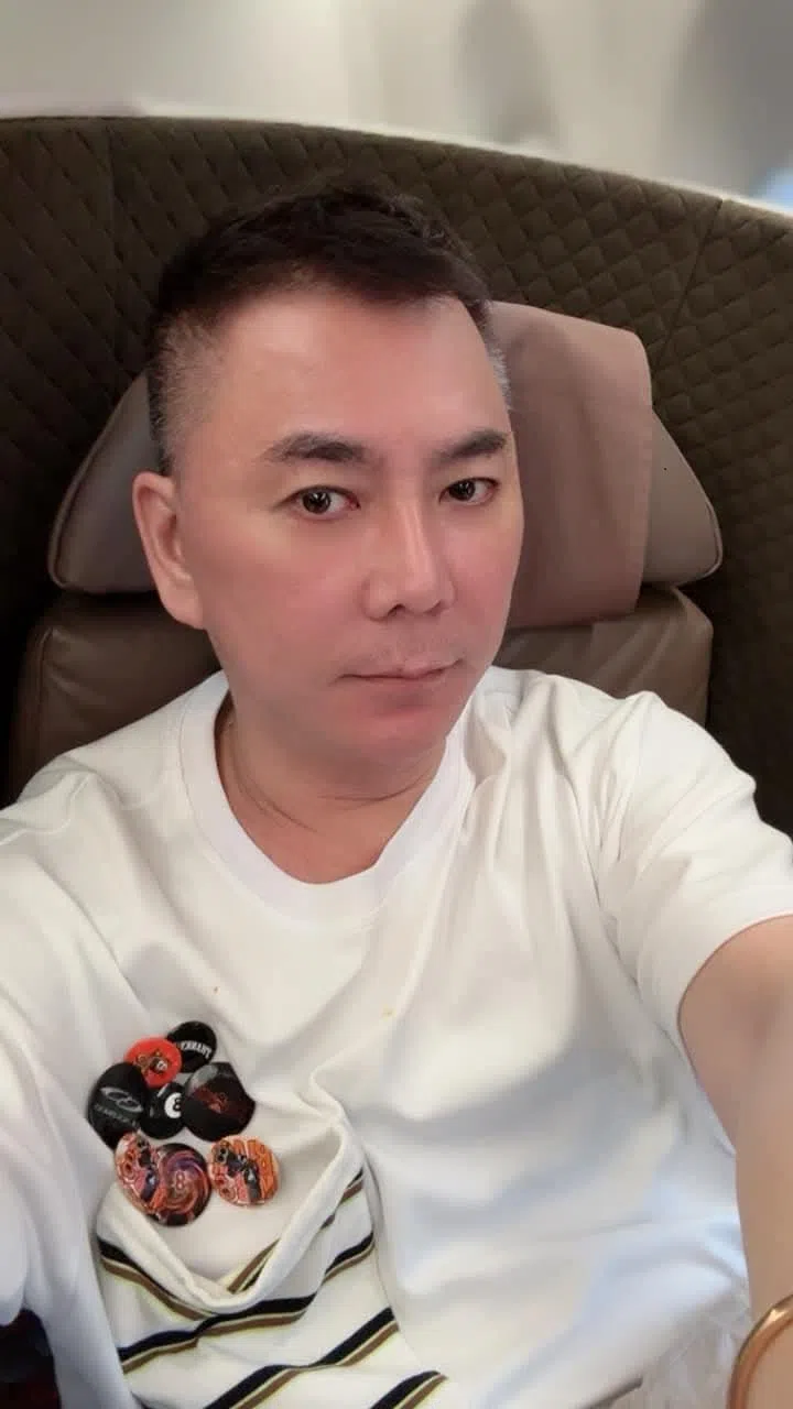 李荣达直播重提与权怡凤母女的恩怨，控诉忘恩负义。（取自李荣达脸书）