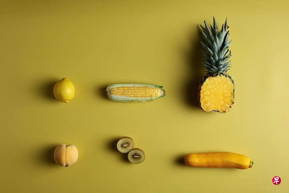 Yellow fruits and vegetables | 联合早报