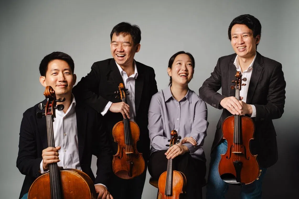 Resound Collective旗下的协和弦乐四重奏2025年票房表现亮眼。（Resound Collective官网）