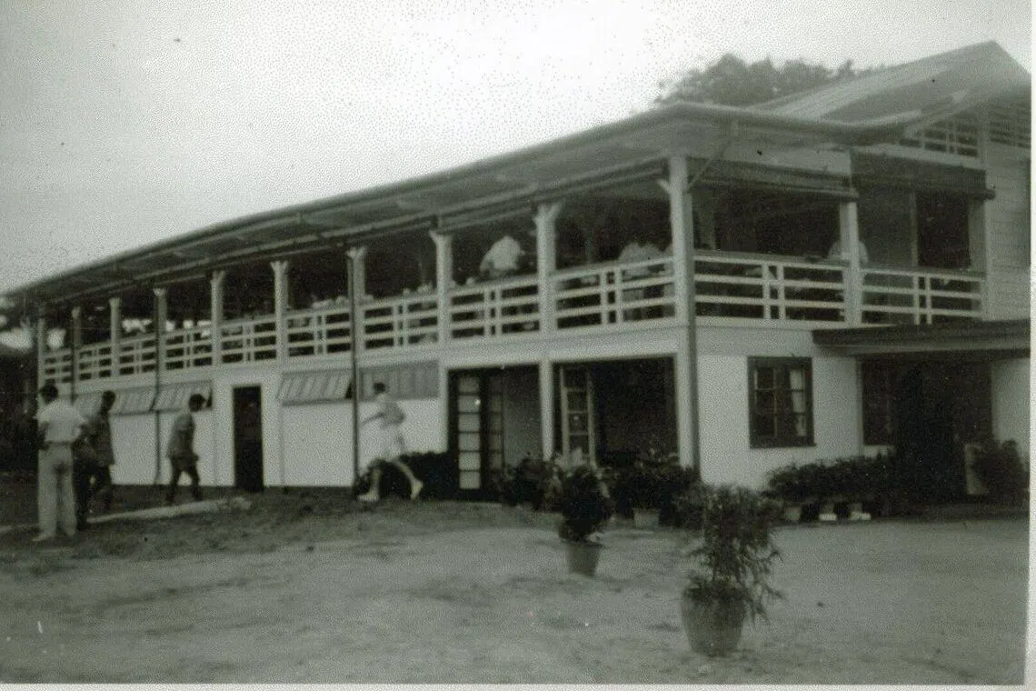 1920年至1965年，俱乐部位于特拉法加街的会所。（新加坡共和国游艇俱乐部提供）