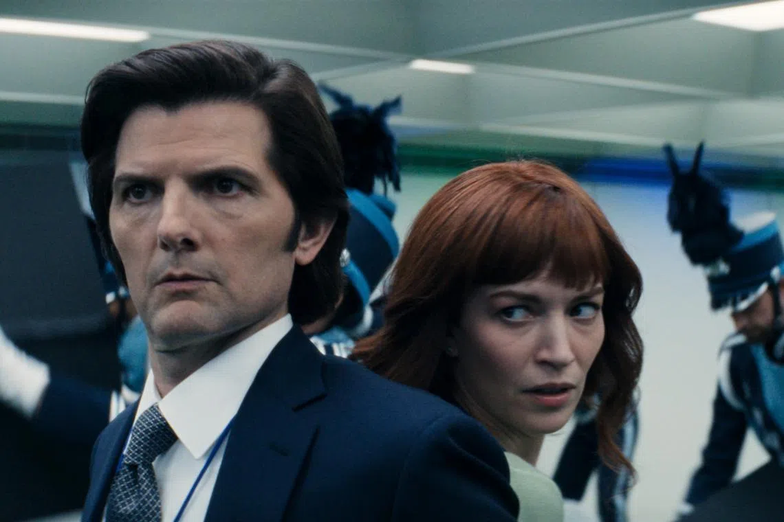 Apple TV+出品的黑色科幻职场剧《人生切割术》（Severance）获得27项提名。（Apple TV+提供）