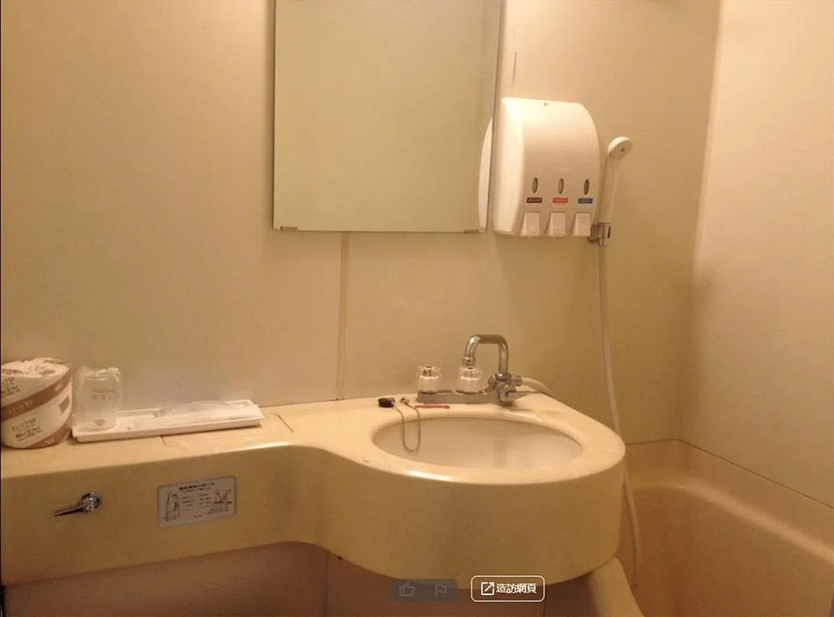 戴资颖在日本下榻的旅馆照片内景。（互联网）