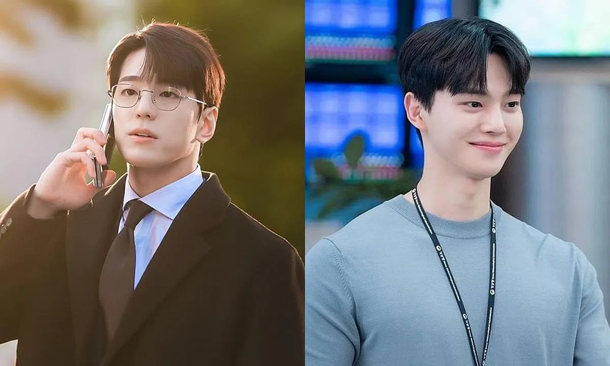 金旻奎（左）与宋江。（图/面簿）