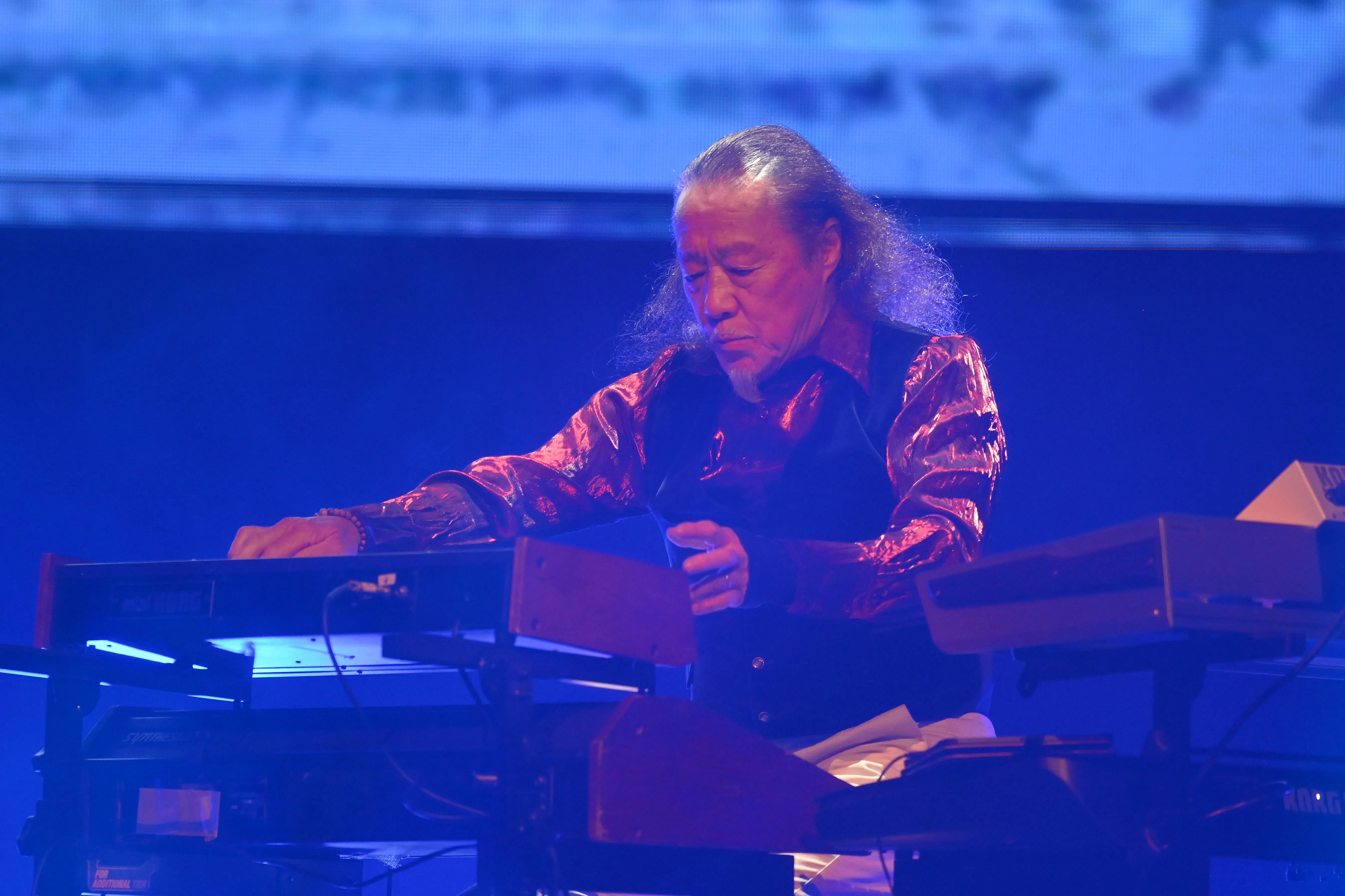 喜多郎近日刚完成在曼谷举行的音乐会。（FriedRice Entertainment提供）