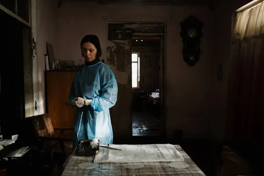 本地观众难得可以看到来自格鲁吉亚的威尼斯得奖影片《四月》。（取自威尼斯影展官网）