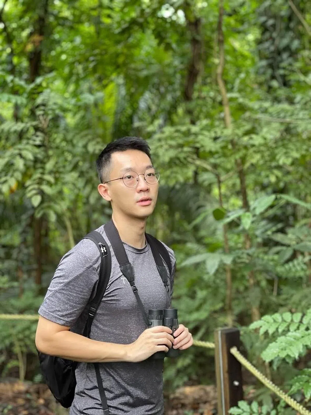 很多人都质疑新加坡的自然保育工作，激发陈柔珉保护自然生态的决心。（图／受访者提供）
