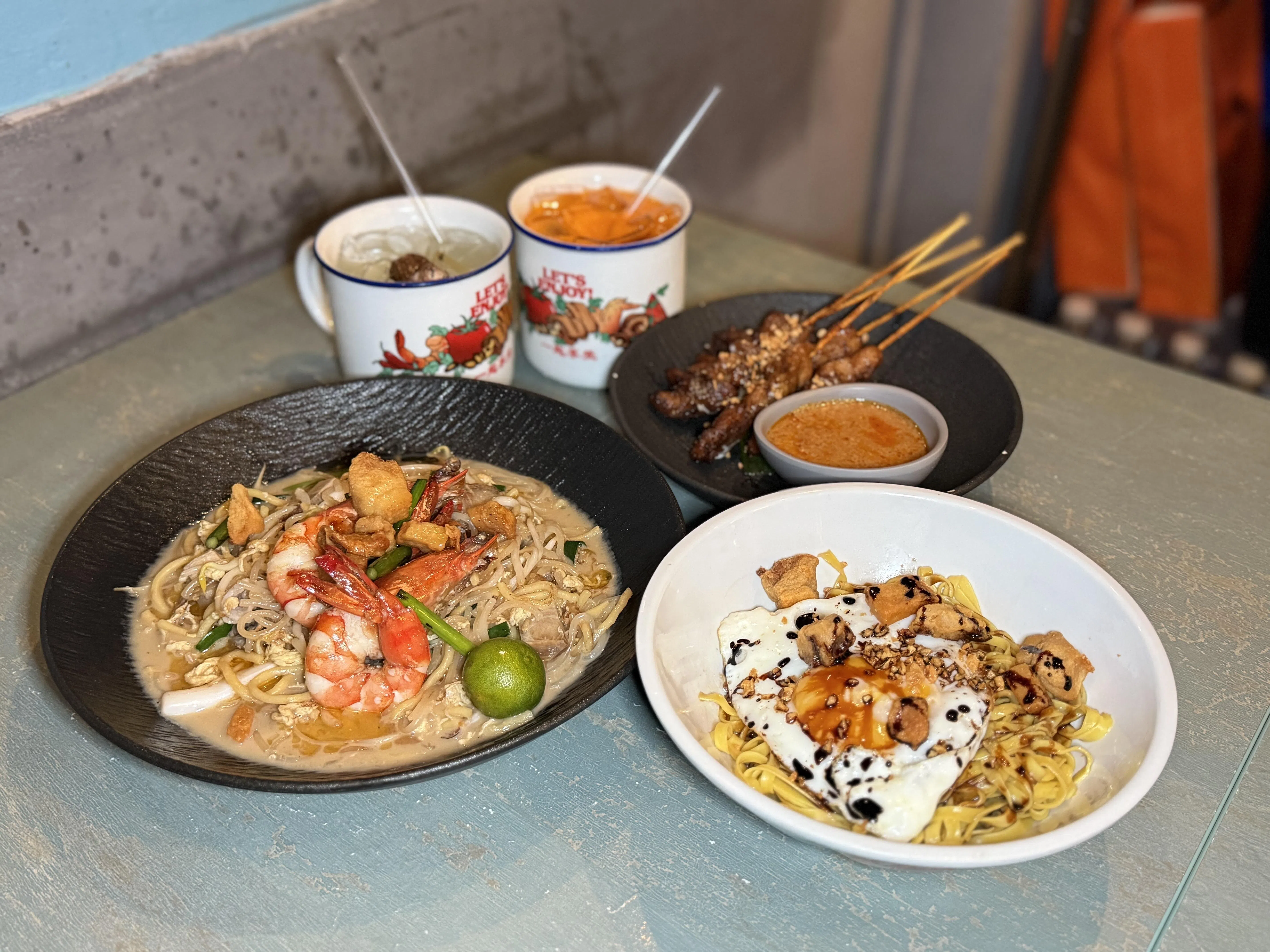 享受·食堂以传统“食堂”为概念灵感，为食客提供地道而富有创意的本地美食。（叶晓虹摄）