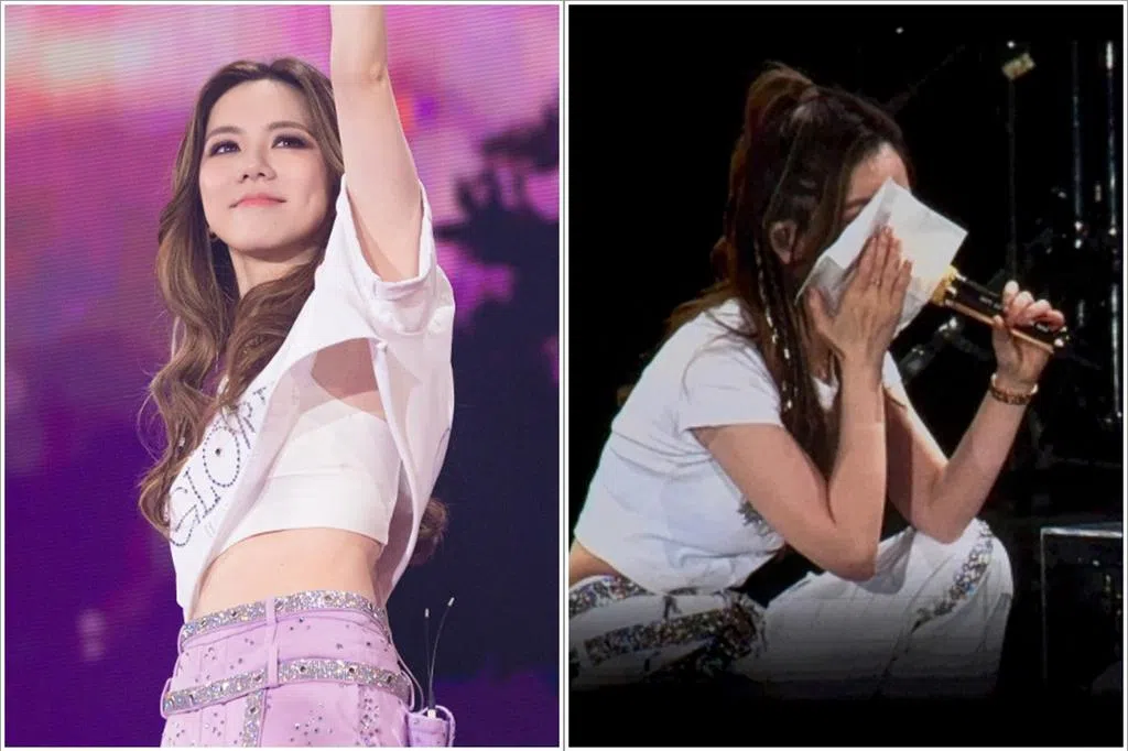 邓紫棋香港开唱泪诉心声 与前经理人反目关系画句号