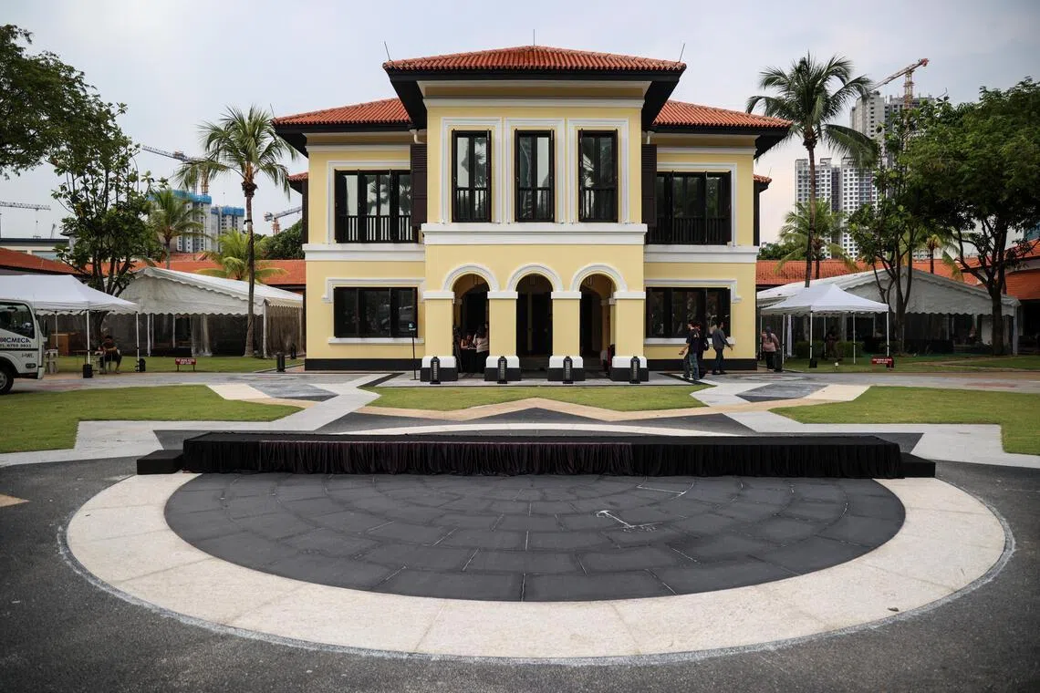 马来文化馆将在星期六（4月25日）重新开放，并从当天至5月3日举办为期九天的文化节，主题为“超越极限、打破界限” (Pesta Pecah Panggung)。（关俊威摄）