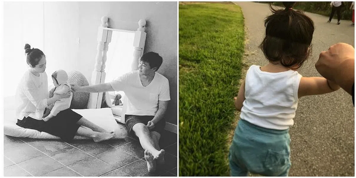 韩佳人与延政勋结婚16年，育有5岁的女儿和2岁的儿子。（图/IG）