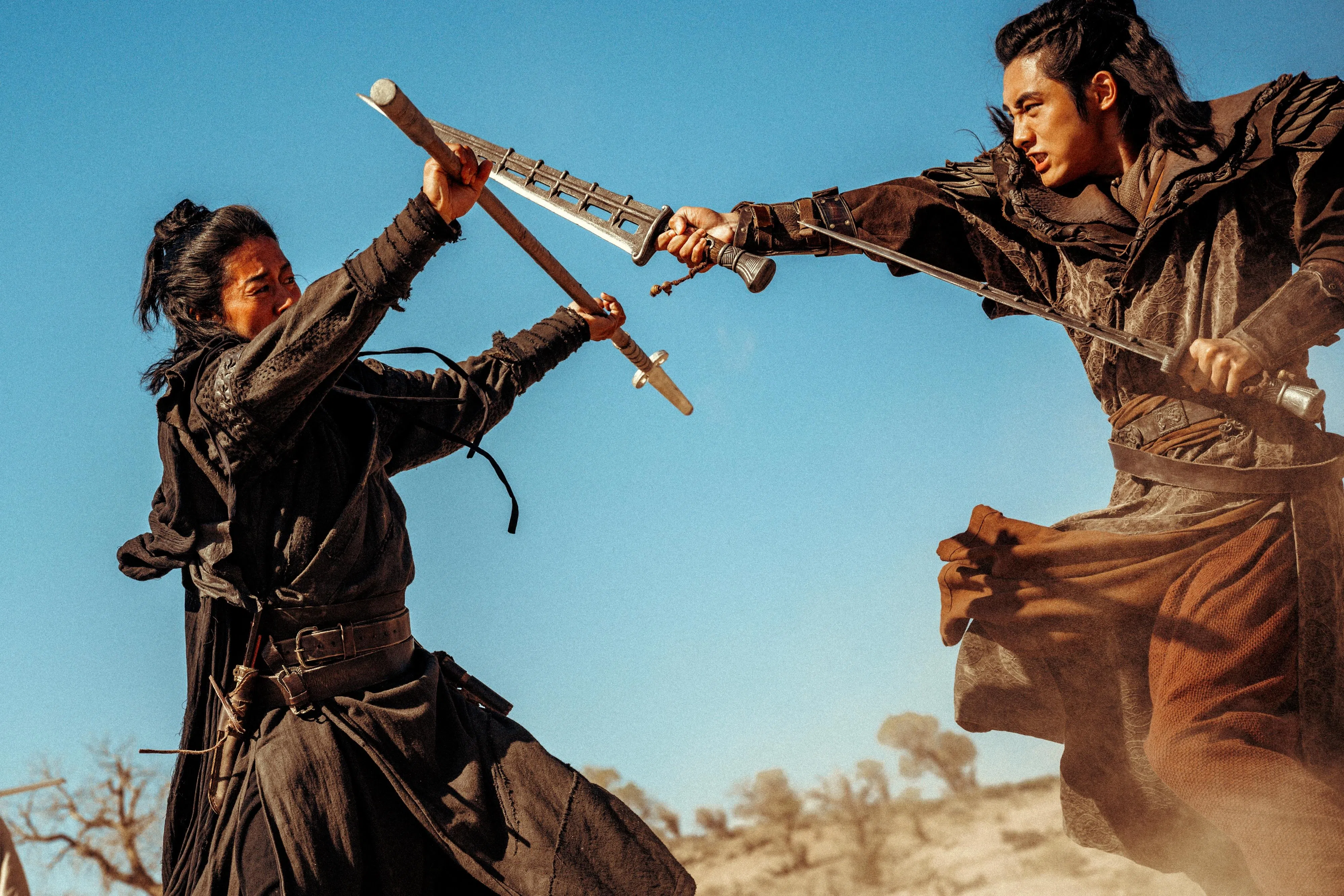 袁和平出手，《镖人》的动作美感基本上是挂保证的。（邵氏机构提供）